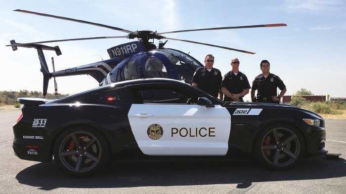 Saleen Automotive Delivers 730HP Saleen Mustang Police Vehicle